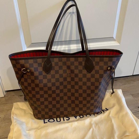 AUTHENTIC - Louis Vuitton Neverfull MM - Picture 3 of 8